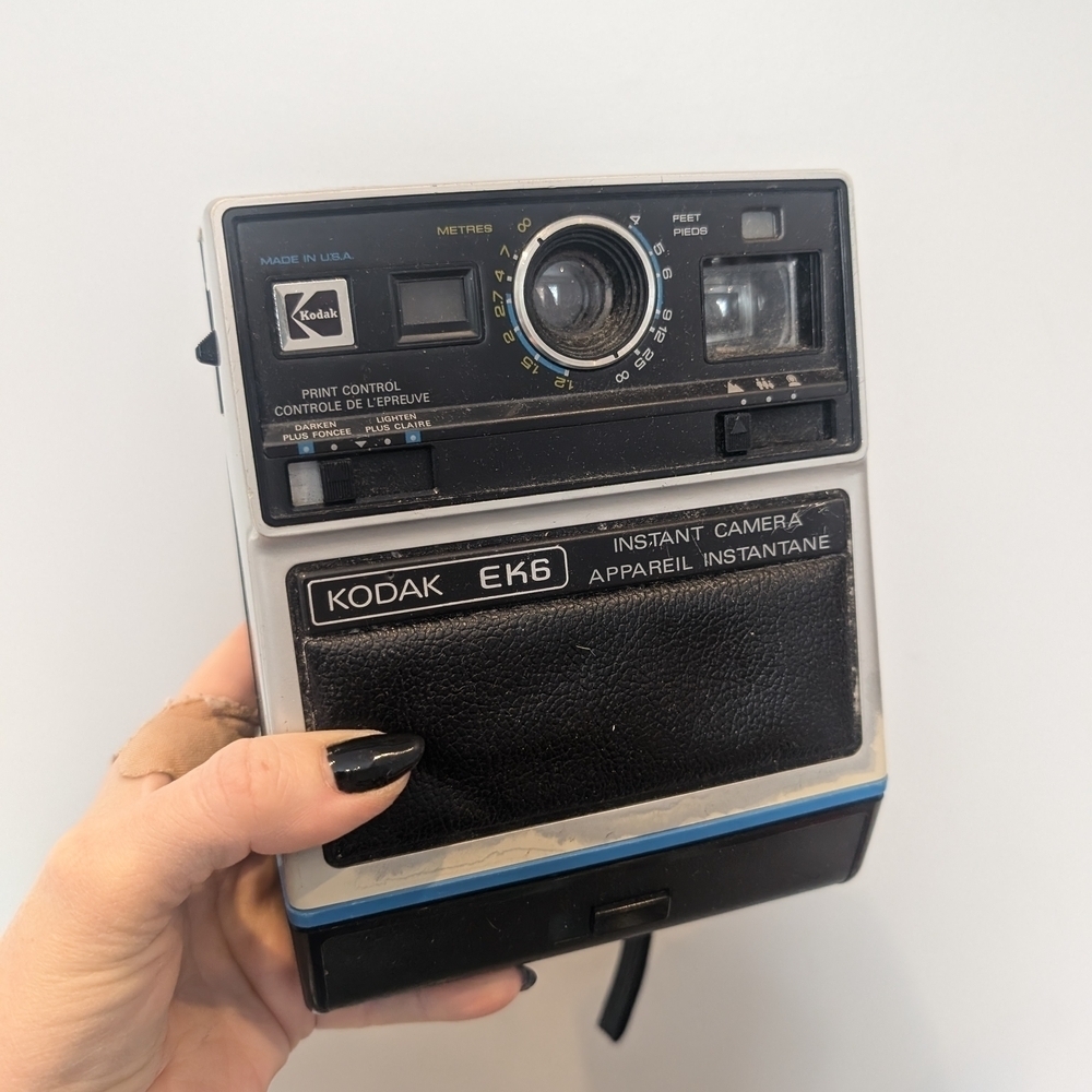 Kodak EK6 Instant Camera - Black